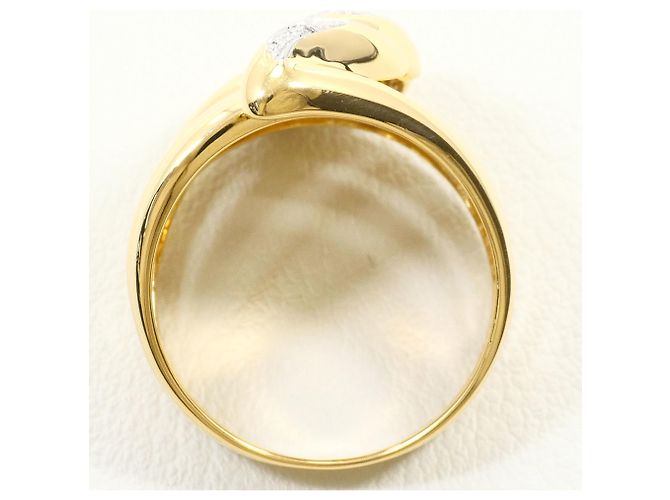 Autre Marque PT900 Platin- und 18K Gelbgold Ring Golden - Ansicht 3