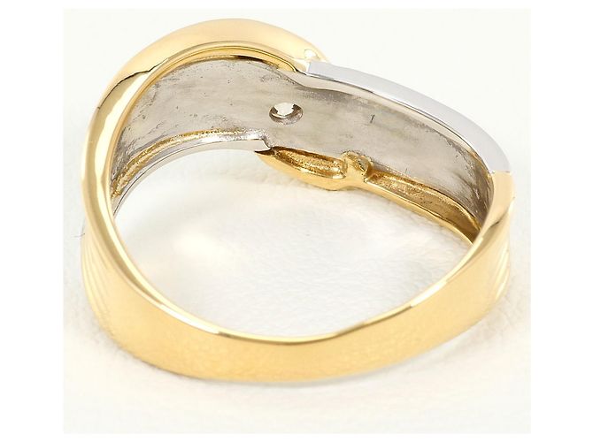 Autre Marque PT900 Platin- und 18K Gelbgold Ring Golden - Ansicht 4