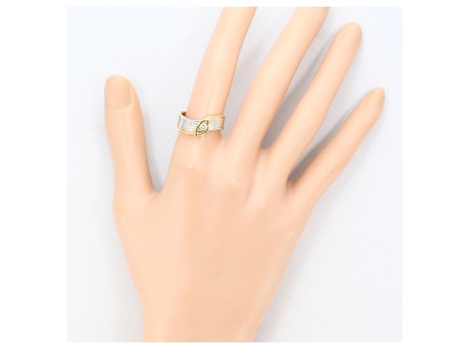 Autre Marque PT900 Platin- und 18K Gelbgold Ring Golden - Ansicht 6