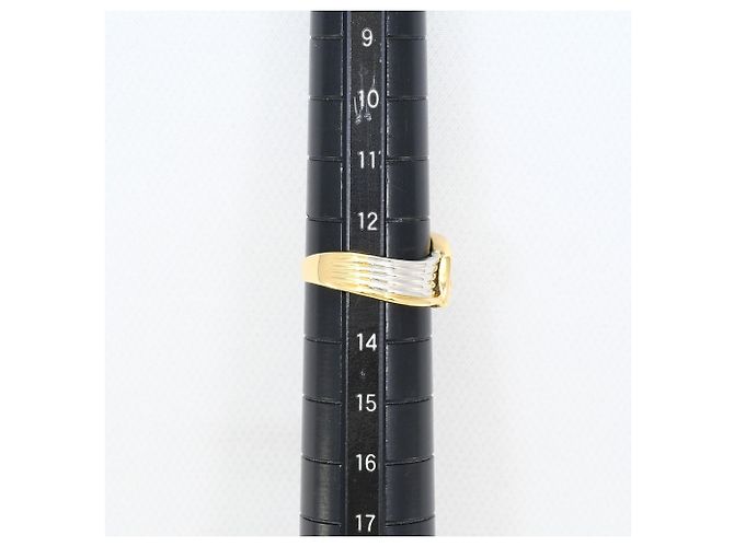 Autre Marque PT900 Platin- und 18K Gelbgold Ring Golden - Ansicht 7