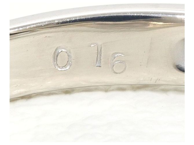 Autre Marque PT900 Platinring mit Diamant - Ansicht 6