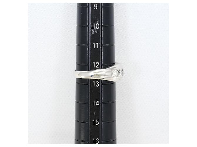 Autre Marque Platin-Diamant-Ring - Ansicht 8