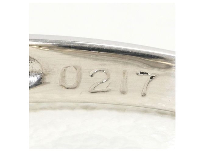 Autre Marque Platin- und Gelbgold-Ring mit Diamant Golden - Ansicht 6