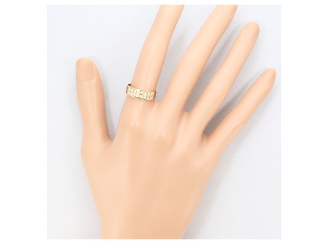 Autre Marque 18K Gelbgold-Ring mit Diamant Golden - Ansicht 6