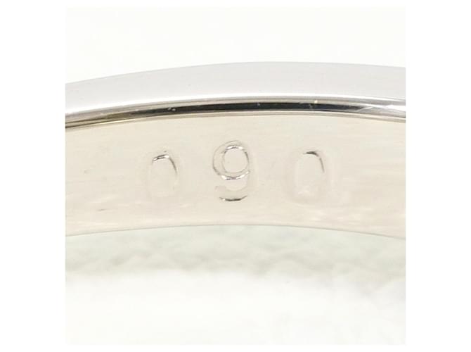 Autre Marque Platinring mit Diamant - Ansicht 6