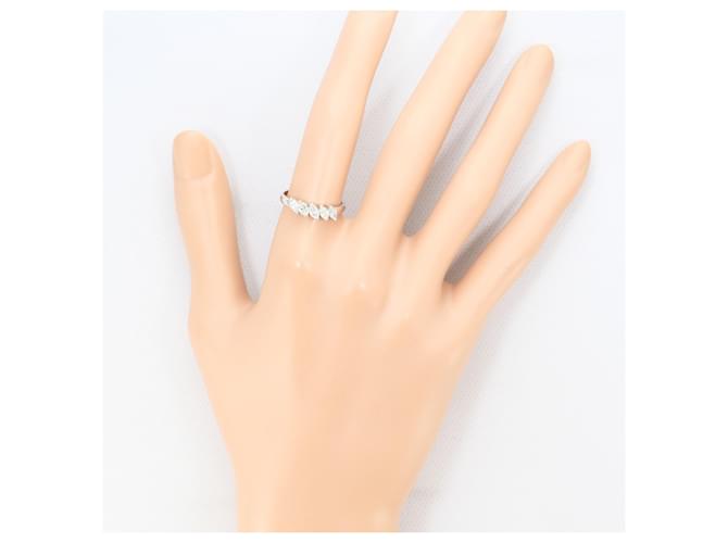 Autre Marque Platinring mit Diamant - Ansicht 7