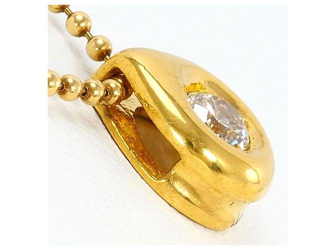 Autre Marque Collana in oro giallo 24K K24 con diamante D'oro - vista 2