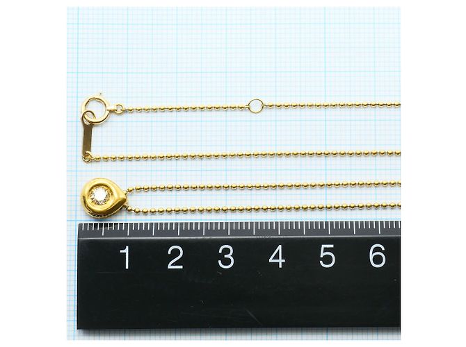 Autre Marque Collana in oro giallo 24K K24 con diamante D'oro - vista 5