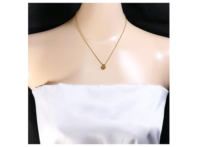 Autre Marque Collana in oro giallo 24K K24 con diamante D'oro - vista 6