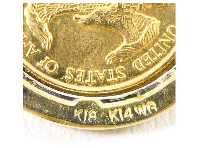 Autre Marque Pendente in oro giallo 22K con diamante D'oro - vista 4