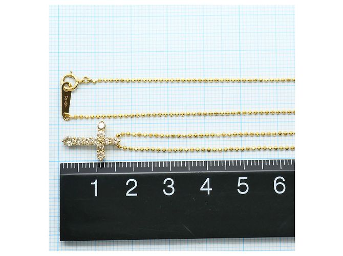 Autre Marque Collana in oro giallo 18K con diamante marrone D'oro - vista 5