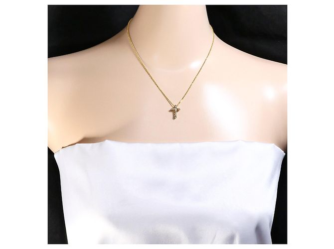 Autre Marque Collana in oro giallo 18K con diamante marrone D'oro - vista 6
