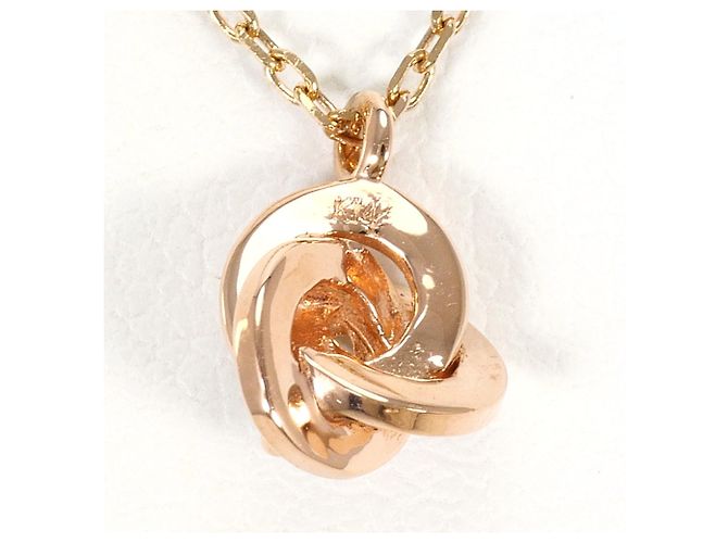 Autre Marque Collana in oro rosa con diamante D'oro - vista 3