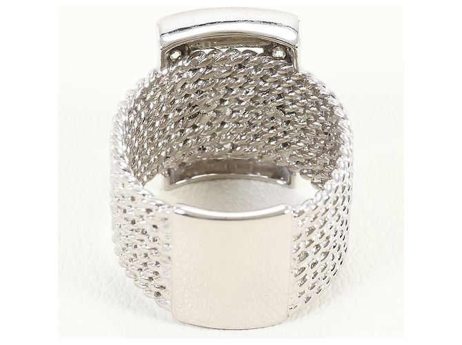 Autre Marque 18K Weißgold Diamantring Golden - Ansicht 4