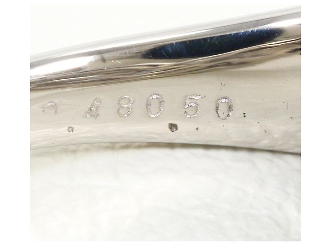 Autre Marque 18K Weißgold-Ring mit Diamant Golden - Ansicht 6