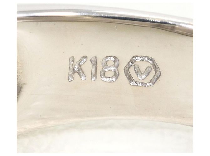 Autre Marque 18K Weißgold Diamantring Golden - Ansicht 5