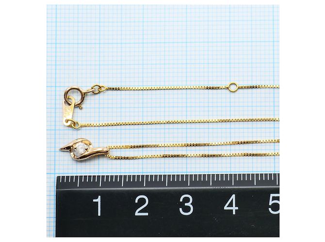 Autre Marque Collana in oro 14K con diamante D'oro - vista 4