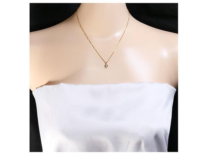 Autre Marque Collana in oro 14K con diamante D'oro - vista 5