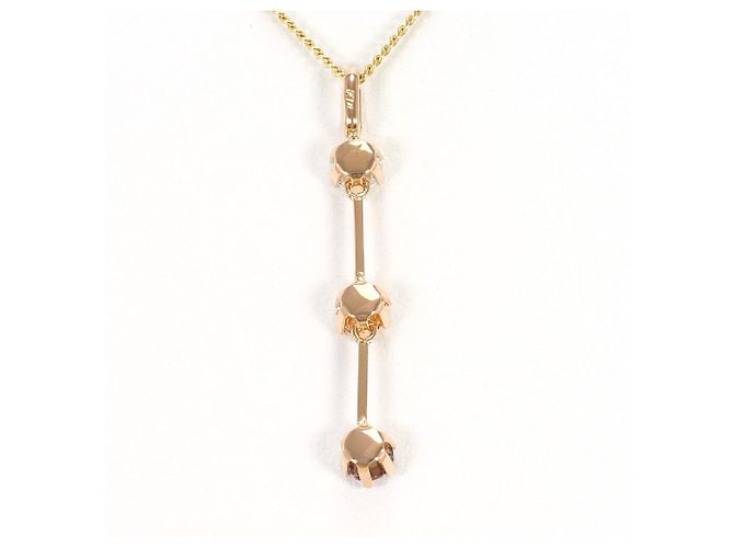 Autre Marque Collana in Oro 14K con Zirconia D'oro - vista 3