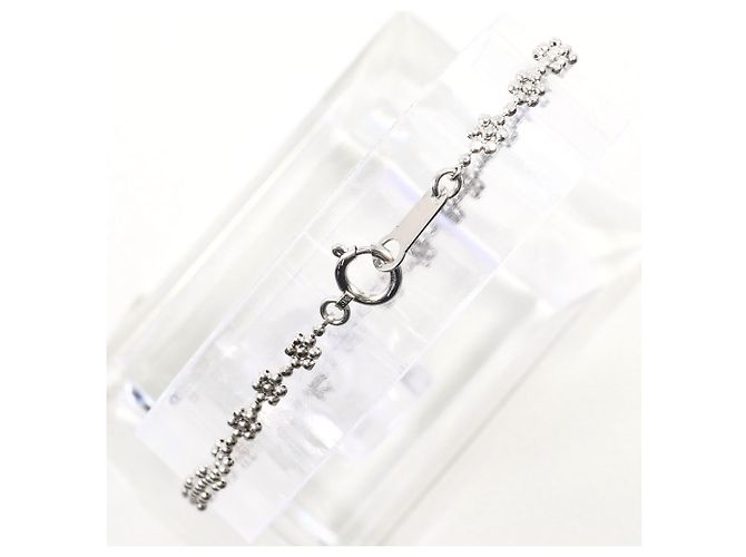 Autre Marque Bracciale con charm in oro bianco 18K D'oro - vista 2