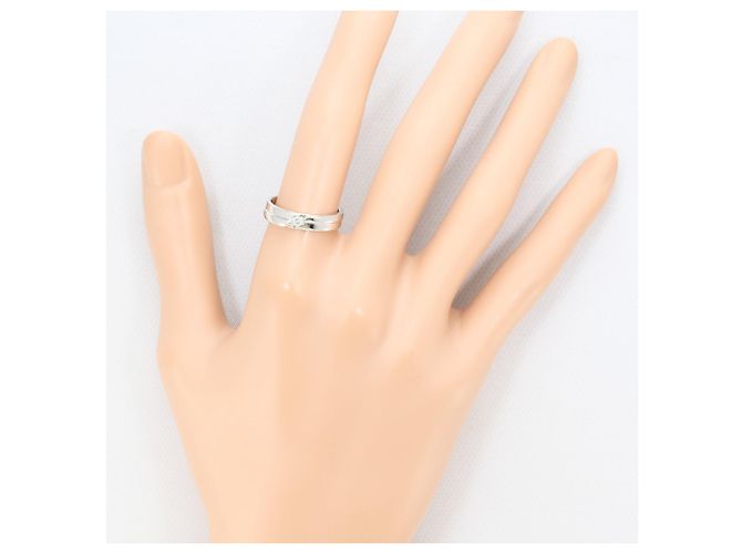 Autre Marque 14K Weißgold-Ring mit Diamant Golden - Ansicht 7