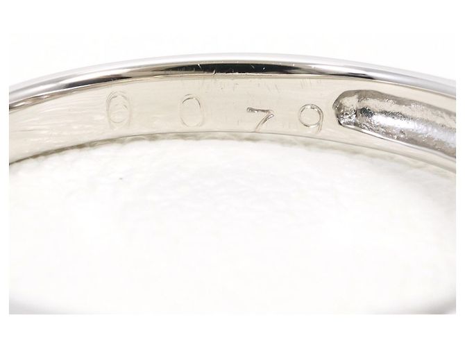 Autre Marque Platinring mit Diamant - Ansicht 5