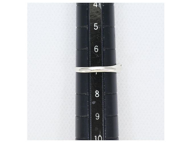 Autre Marque Platinring mit Diamant - Ansicht 7