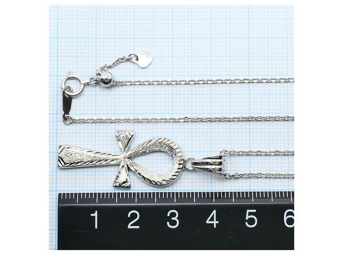 Autre Marque Collana in oro bianco 18K D'oro - vista 4