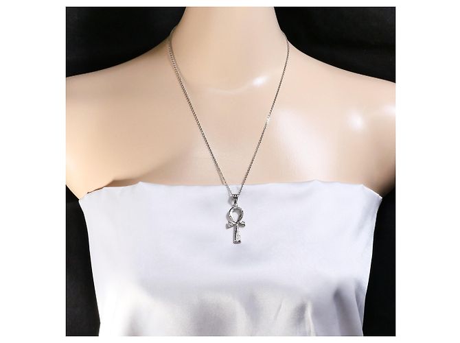 Autre Marque Collana in oro bianco 18K D'oro - vista 5