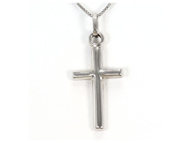 Autre Marque Elegante collana in oro bianco 18K D'oro - vista 3
