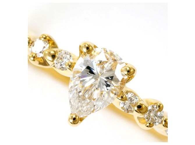 Autre Marque 18K Gelbgold Diamantring Golden - Ansicht 2