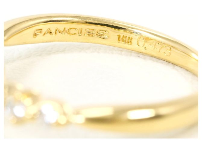 Autre Marque 18K Gelbgold Diamantring Golden - Ansicht 5
