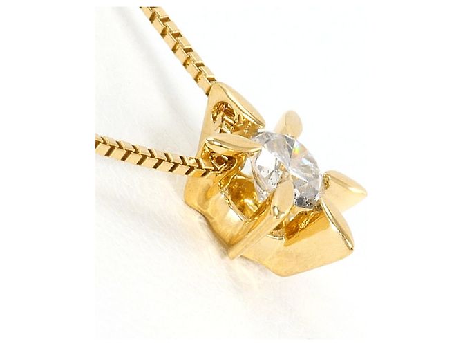 Autre Marque Collana in oro giallo 18K con diamante D'oro - vista 2