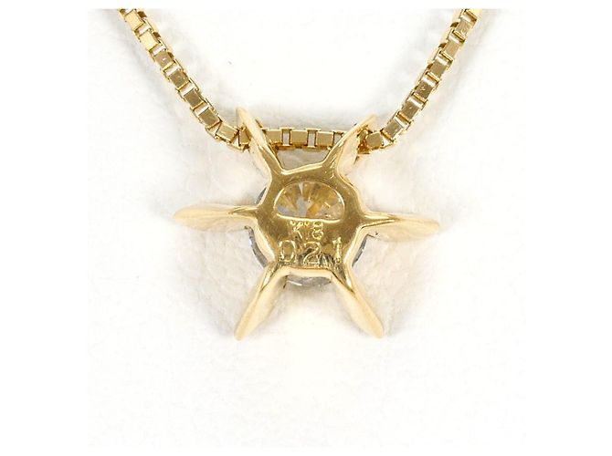Autre Marque Collana in oro giallo 18K con diamante D'oro - vista 3