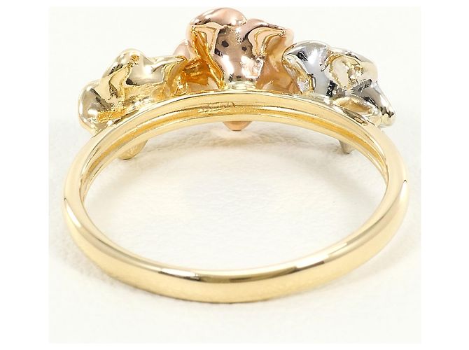 Autre Marque 14K Goldring mit Diamant Golden - Ansicht 3