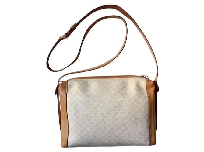 Borsa a Spalla Gucci Monogram Marrone Beige - vista 17