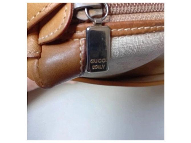Borsa a Spalla Gucci Monogram Marrone Beige - vista 20