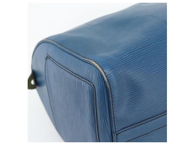 LOUIS VUITTON Borsa Epi Speedy 35 Toledo Blue M42995 LV Auth 185633 - vista 10