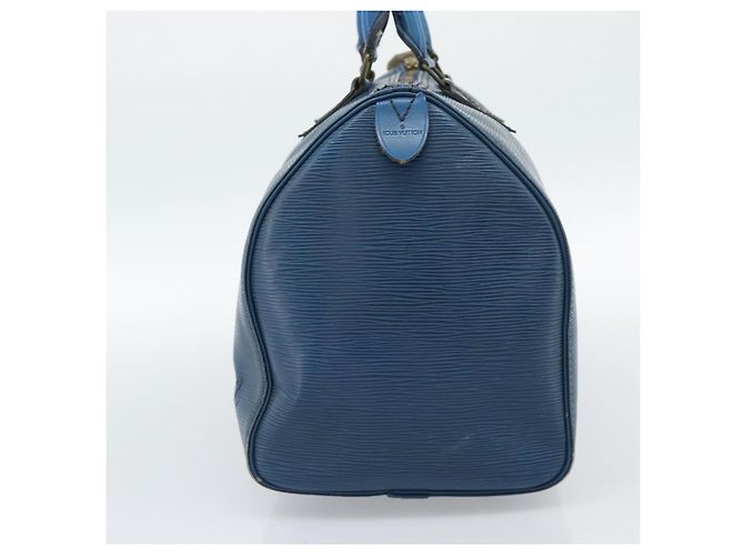 LOUIS VUITTON Borsa Epi Speedy 35 Toledo Blue M42995 LV Auth 185633 - vista 3