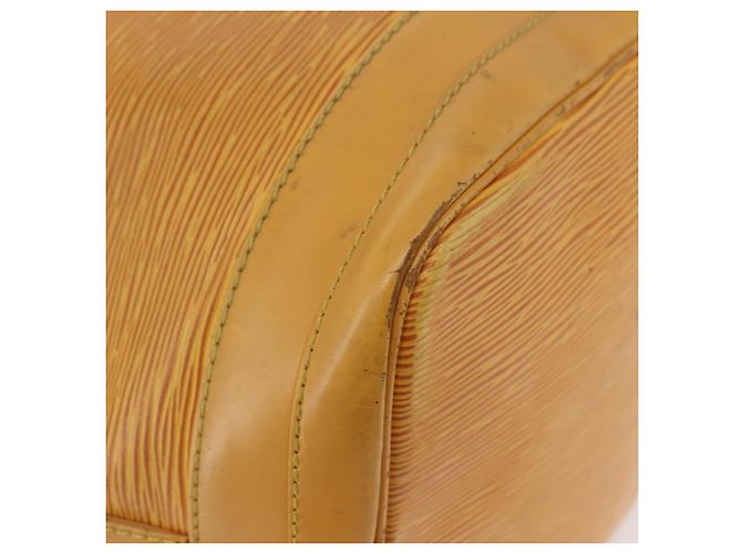 Borsa a tracolla LOUIS VUITTON Epi Noe Tassili Yellow M44009 LV Auth BA13339 - vista 17