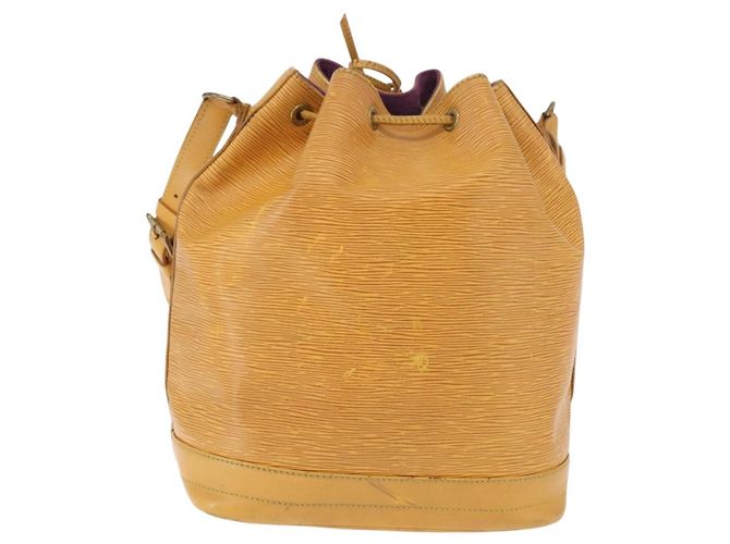 Borsa a tracolla LOUIS VUITTON Epi Noe Tassili Yellow M44009 LV Auth BA13339 - vista 2
