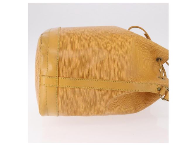 Borsa a tracolla LOUIS VUITTON Epi Noe Tassili Yellow M44009 LV Auth BA13339 - vista 4