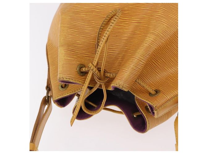 Borsa a tracolla LOUIS VUITTON Epi Noe Tassili Yellow M44009 LV Auth BA13339 - vista 7