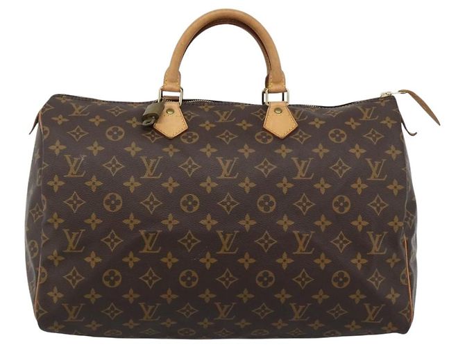 LOUIS VUITTON Borsa Monogram Speedy 40 M41522 LV Auth 184995V Monogramma - vista 13