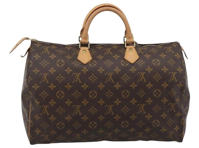 LOUIS VUITTON Borsa Monogram Speedy 40 M41522 LV Auth 184995V Monogramma - vista 2