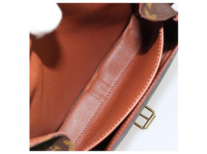 LOUIS VUITTON Monogram Cartouchiere MM Shoulder Bag M51253 LV Auth 183209 Monogramma - vista 10