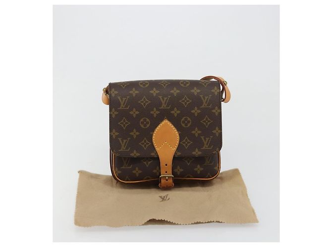 LOUIS VUITTON Monogram Cartouchiere MM Shoulder Bag M51253 LV Auth 183209 Monogramma - vista 12