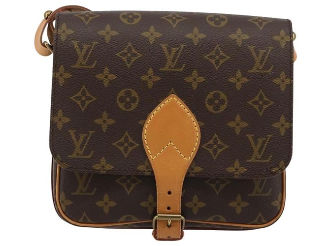 LOUIS VUITTON Monogram Cartouchiere MM Shoulder Bag M51253 LV Auth 183209 Monogramma - vista 13