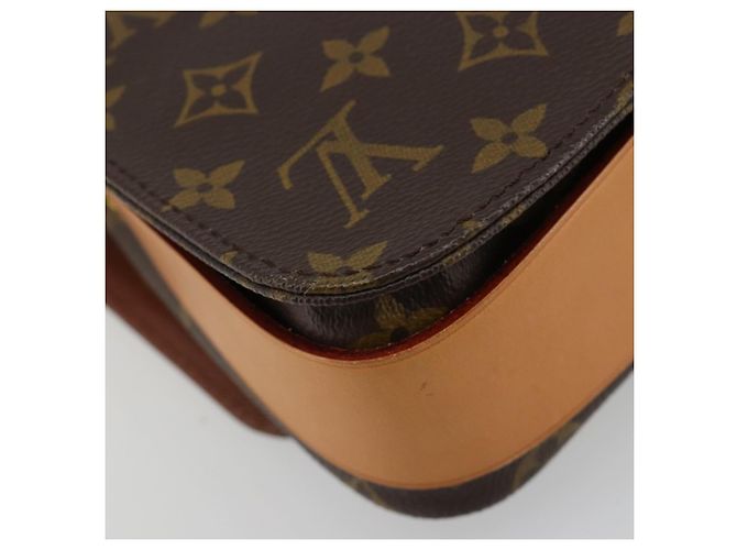 LOUIS VUITTON Monogram Cartouchiere MM Shoulder Bag M51253 LV Auth 183209 Monogramma - vista 17