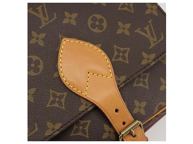LOUIS VUITTON Monogram Cartouchiere MM Shoulder Bag M51253 LV Auth 183209 Monogramma - vista 18